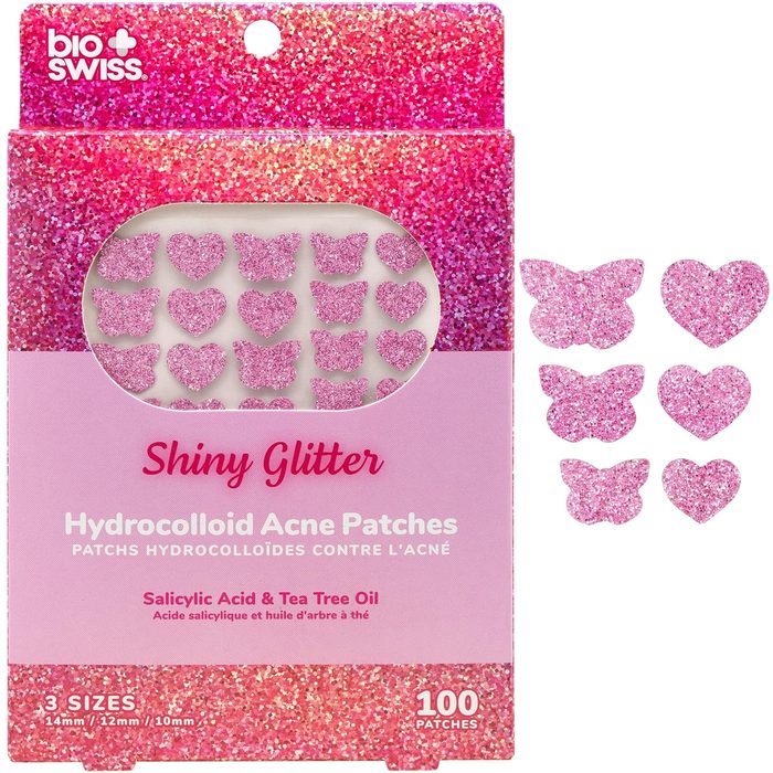 Bioswiss Shiny Glitter acne patches